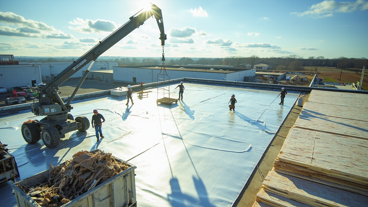 How We Execute Large-Scale Commercial Roof Replacement