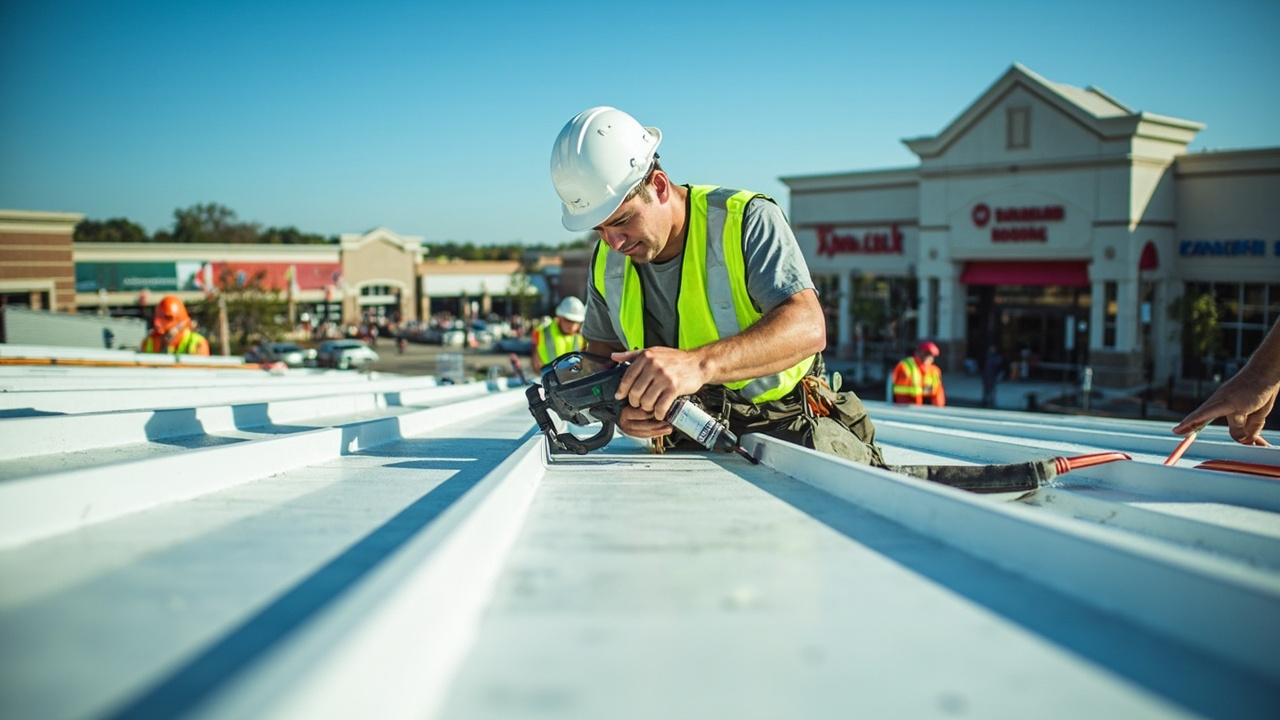 Our Commercial Roof Restoration Approach for Active Retail Centers