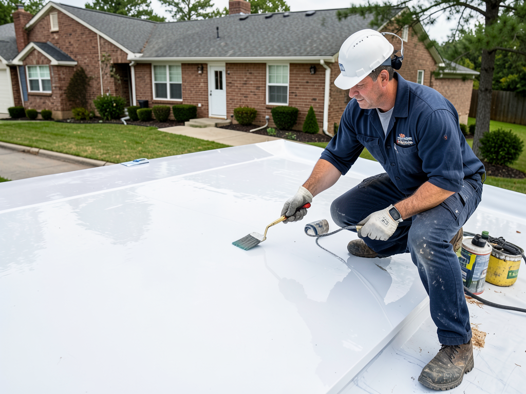 Can a silicone roof coating save you from a full r