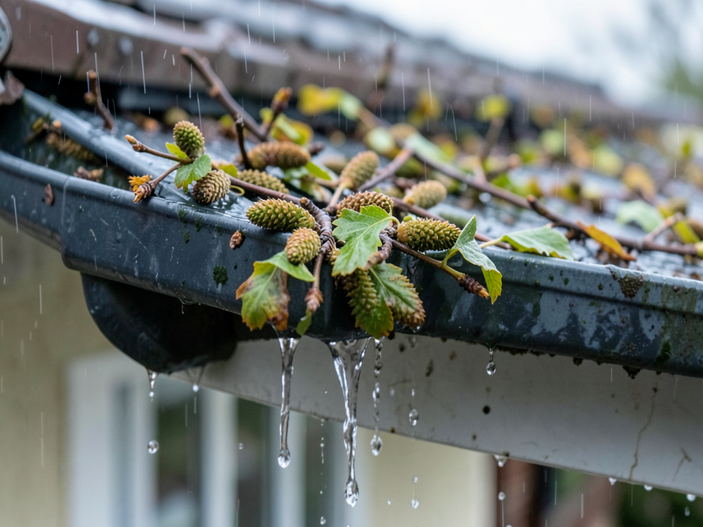 Managing Massive Oak Tree Debris and Leaf Clogs on Your River Oaks Roof