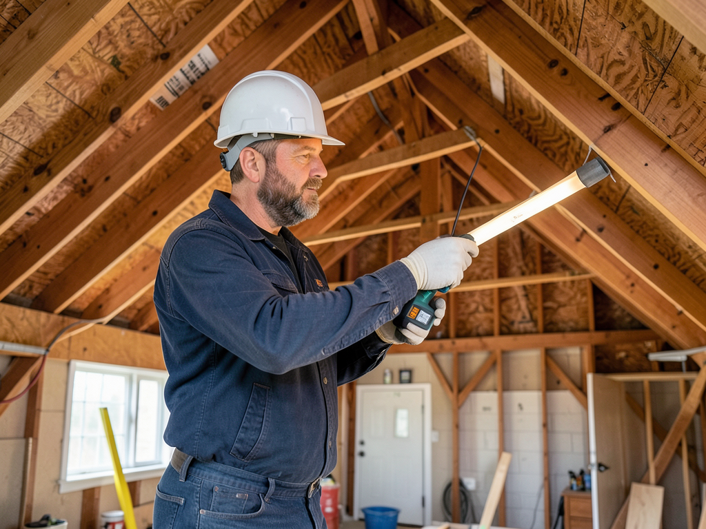 Solving the problem of sagging rooflines in older Soulsville homes before they collapse
