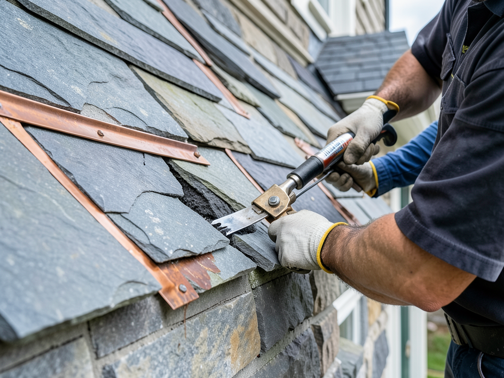 Trusted slate and tile roof repair in high point t