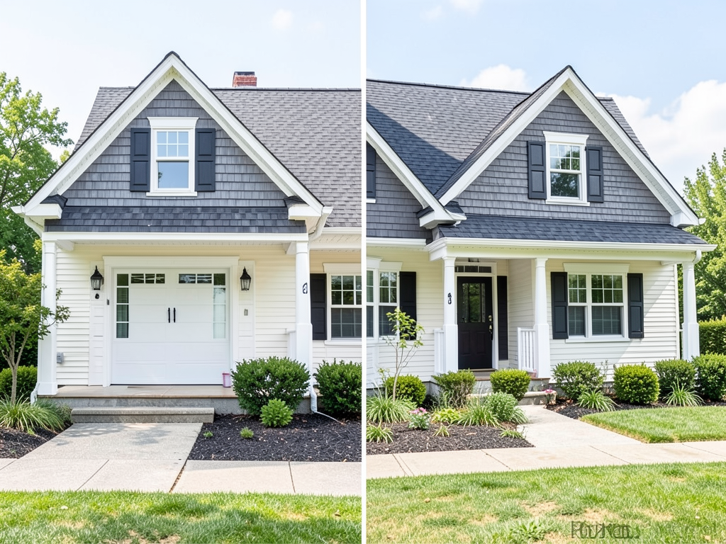 Updating the curb appeal of s ranch style home